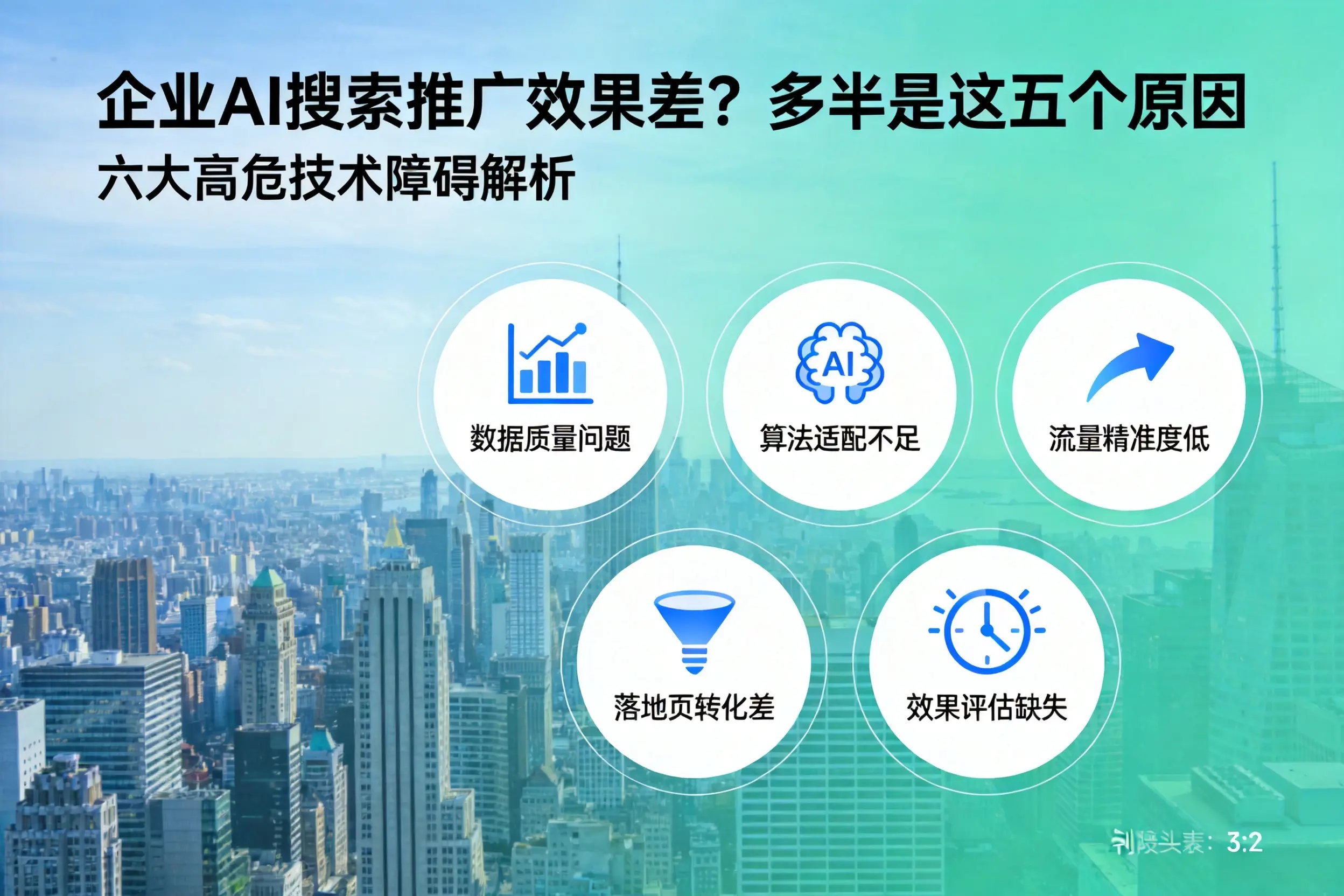 太子河企业AI搜索推广效果差?多半是这五个原因